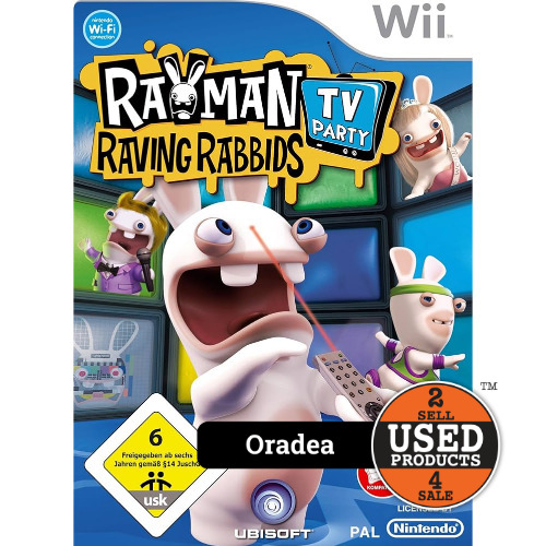 Rayman Raving Rabbids TV Party - Joc Nintendo Wii
Rayman Raving Rabbids TV Party - Joc Nintendo Wii