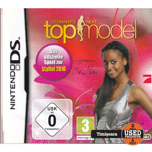 Germany's Next Top Model 2010 - Joc Nintendo DS