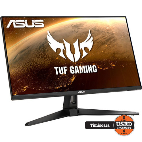 Monitor Gaming LED IPS ASUS TUF VG279Q1A, 27", Full HD, 165Hz, FreeSync Premium, negru
