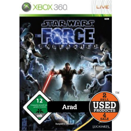 Star Wars The Force Unleashed - Joc Xbox 360