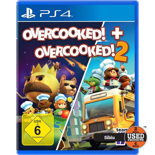 Overcooked + Overcooked 2 - Joc PS4