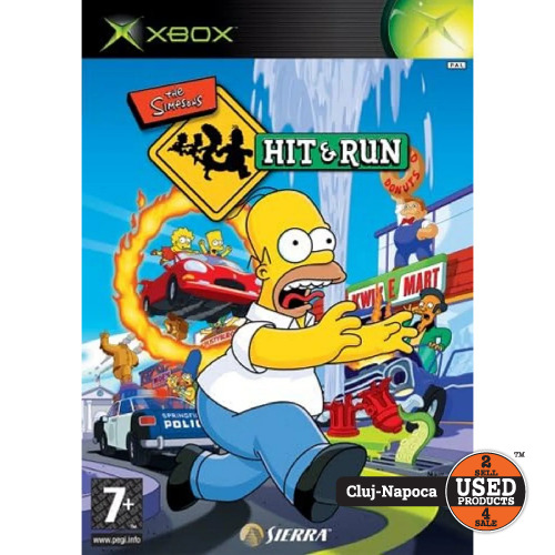 The Simpsons Hit & Run - Joc Xbox Classic