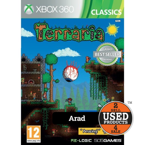 Terraria - Joc Xbox 360
 Terraria - Joc Xbox 360