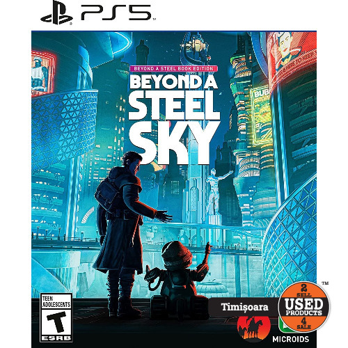 Beyond a Steel Sky SteelBook Edition - Joc PS5 Beyond a Steel Sky SteelBook Edition - Joc PS5