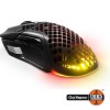 Mouse gaming cu fir SteelSeries Aerox 5, Senzor SteelSeries TrueMove Air, 18k dpi, Negru