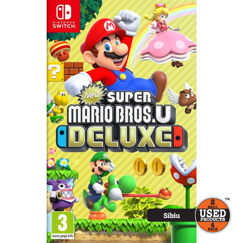New Super Mario Bros U Deluxe - Joc Nintendo Switch
