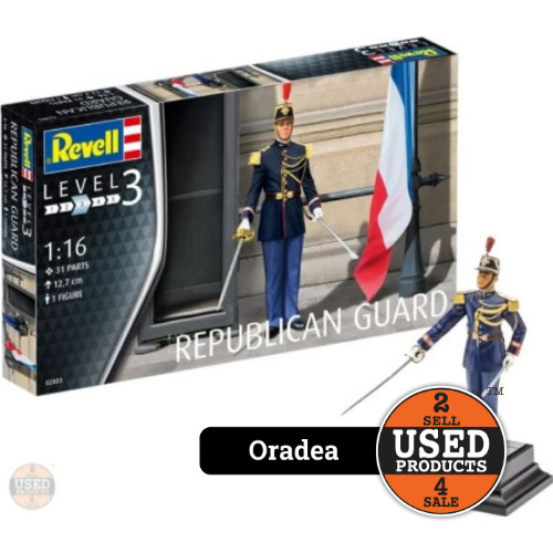 Figura Revell Republican Guard, 1:16, 31 piese, 12.7 Cm, 02803 Figura Revell Republican Guard, 1:16, 31 piese, 12.7 Cm, 02803