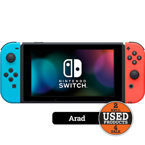 Consola Nintendo Switch V2, Red-Blue Joy-Con
