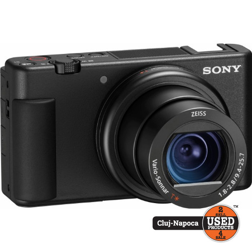 Camera video Vlogging SONY ZV-1, 20.1 Mp, 4K, Wi-Fi, Jack 3.5mm, Micro HDMI, USB Camera video Vlogging SONY ZV-1, 20.1 Mp, 4K, Wi-Fi, Jack 3.5mm, Micro HDMI, USB