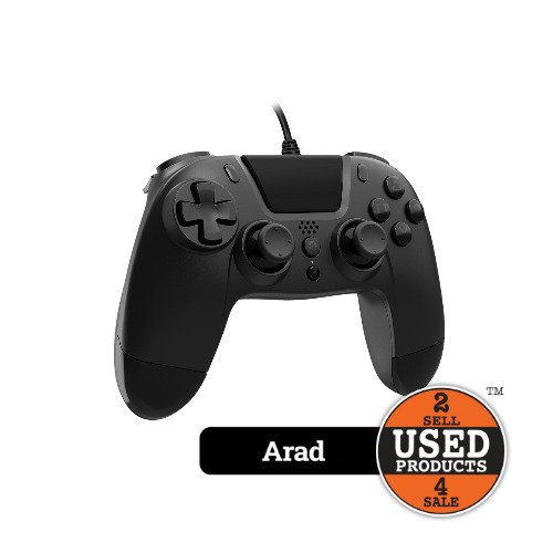 Controller Gioteck VX4 wired compatibil PS4/PC Black VX4PS4-01-MU Controller Gioteck VX4 wired compatibil PS4/PC Black VX4PS4-01-MU