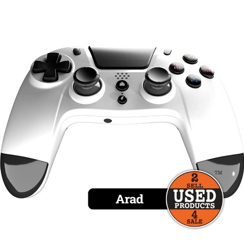Controller Gioteck VX4 wireless compatibil PS4/PC White VX4PS4-36-MU Controller Gioteck VX4 wireless compatibil PS4/PC White VX4PS4-36-MU