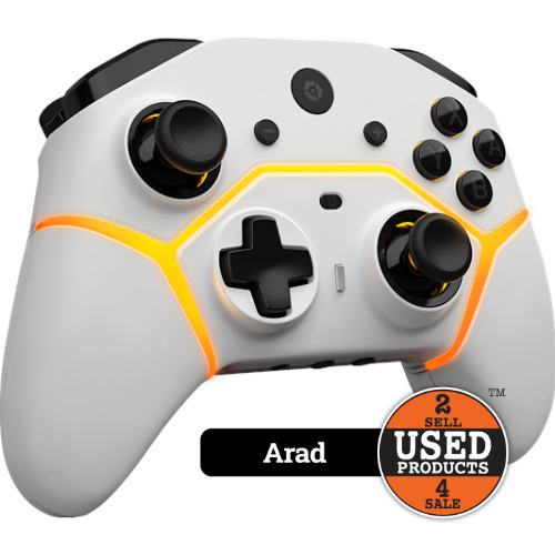 Controller RGB Gioteck SC3 PRO wireless compatibil Nintendo Switch ,White SC3NSW-22-MU
 Controller RGB Gioteck SC3 PRO wireless compatibil Nintendo Switch ,White SC3NSW-22-MU