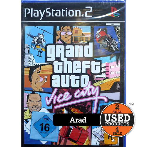 Grand Theft Auto Vice City - Joc PS2