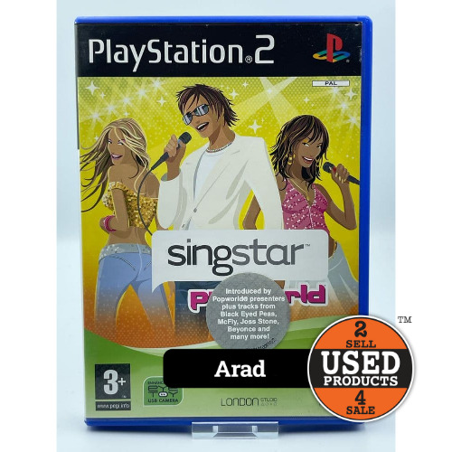 SingStar Popworld - Joc PS2