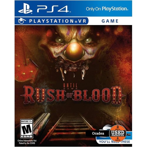 Until Dawn Rush Of Blood - Joc PS4, VR