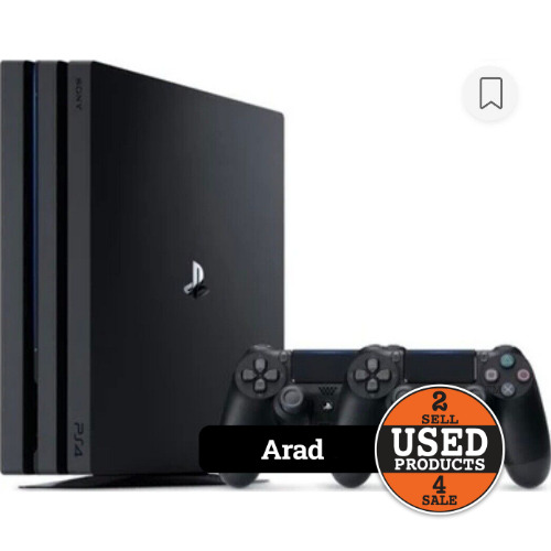 Consola SONY PlayStation 4 PRO 1 Tb, 2 Controllere
 Consola SONY PlayStation 4 PRO 1 Tb, 2 Controllere