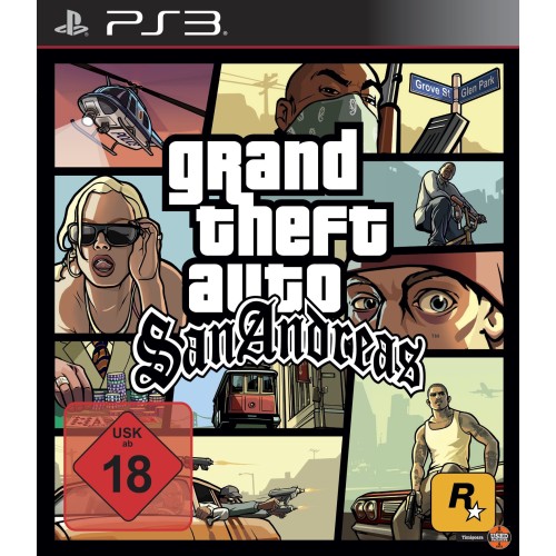 Grand Theft Auto San Andreas - Joc PS3