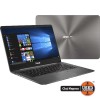 Ultrabook ASUS ZenBook UX430U, Display 14 inch FHD, Intel Core i7-8550U 1.8 GHz, 16 Gb RAM, SSD 256 Gb, nVidia GeForce MX 150 2 Gb, USB-C, Micro HDMI, SD Card Reader, Jack 3.5mm, Grey