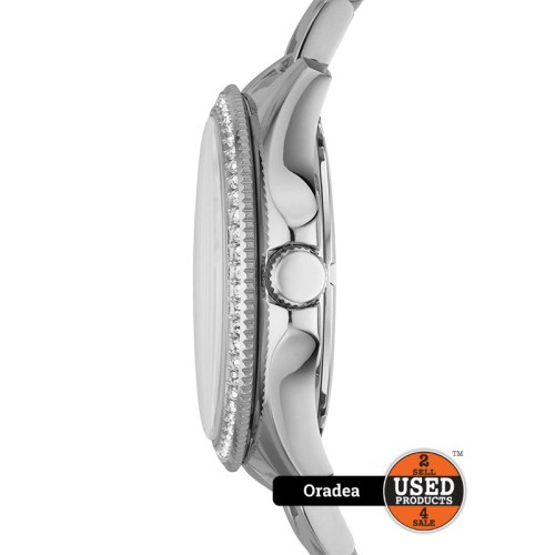Ceas de dama Fossil Cecile AM4481, 40mm, Quartz, Miyota 6P29, Analog, 10 ATM, Argintiu
 Ceas de dama Fossil Cecile AM4481, 40mm, Quartz, Miyota 6P29, Analog, 10 ATM, Argintiu