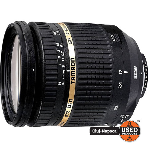 Obiectiv foto Tamron SP AF 17-50mm, f/2.8, XR Di II VC, Aspherical, montura Nikon