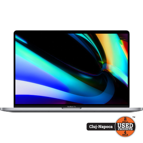 Apple MacBook PRO 16 2019 A2141, Display Retina 16 inch, Intel Core i9 8-Core 2.3 GHz, 16 Gb RAM 2667 MHz, SSD 1 Tb, Intel UHD Graphics 630 1536 Mb, Touch Bar, Thunderbolt, Space Gray