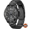 Ceas barbatesc Hugo Boss Troper 1514058, 45mm, Quart, Carcasa si bratara otel inoxidabil, 5ATM, Analog, Black