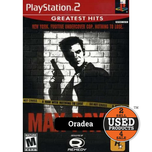 Max Payne - Joc PS2 Max Payne - Joc PS2