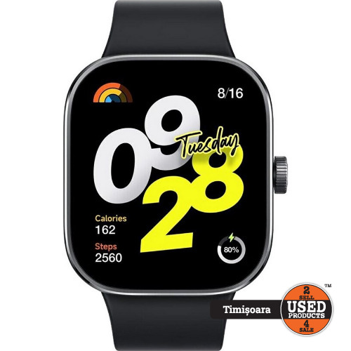 Smartwatch XIAOMI Redmi Watch 4, GPS, Android/iOS, Black
