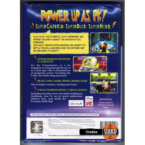Disney's Donald Duck PK - Joc PS2
 Disney's Donald Duck PK - Joc PS2
