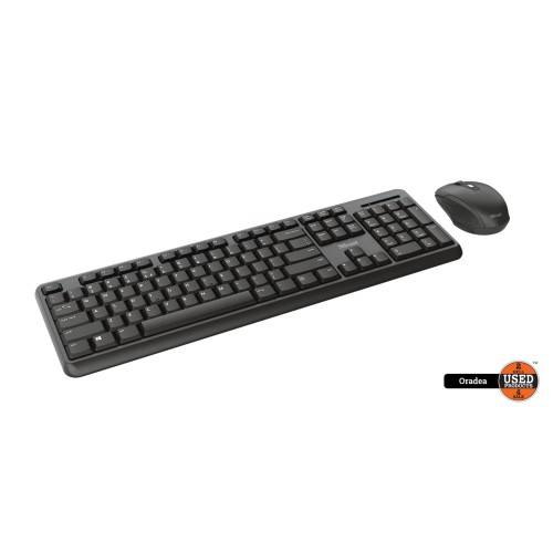 Kit Tastatura + Mouse Wireless Trust ODY II Silent
 Kit Tastatura + Mouse Wireless Trust ODY II Silent