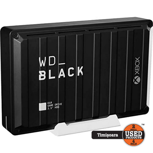 HDD extern WD Black D10 Game Drive for Xbox 12TB, 3.5, USB 3.2 Gen1
