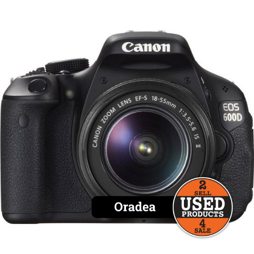 Aparat Foto Canon EOS 600D, Obiectiv EF 35-80mm 1:4-5.6 III

