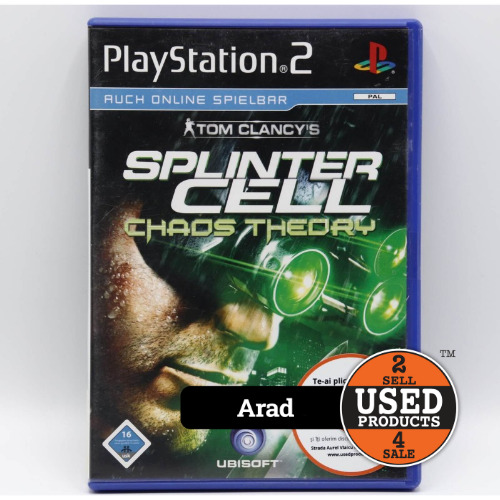 Tom Clancy's Splinter Cell Chaos Theory - Joc PS2
