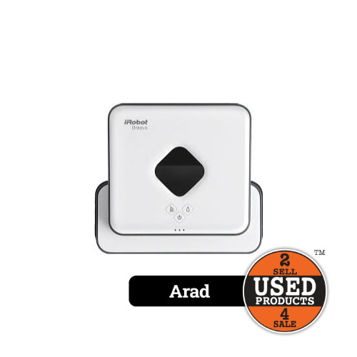 Mop robot iRobot Braava 390 Turbo, Panze Microfibra, Mod mop, Pro-Clean, Sistem navigare NorthStar, Alb Mop
 Mop robot iRobot Braava 390 Turbo, Panze Microfibra, Mod mop, Pro-Clean, Sistem navigare NorthStar, Alb Mop