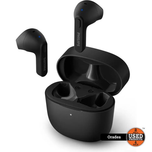 Casti audio In-Ear Philips TAT8505, Noise Canceling, Bluetooth, Ok Google, Black
 Casti audio In-Ear Philips TAT8505, Noise Canceling, Bluetooth, Ok Google, Black