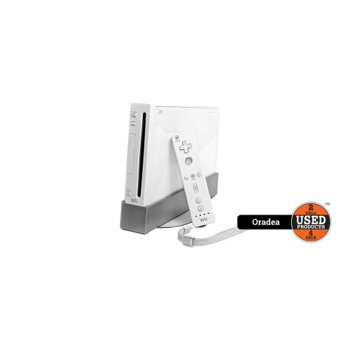Consola Nintendo WII + Controller + Nunchuck, White
 Consola Nintendo WII + Controller + Nunchuck, White