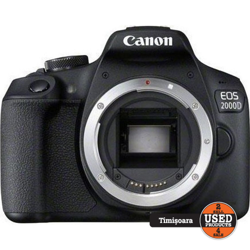 Body Canon EOS 2000D 24.1 Mp, Black