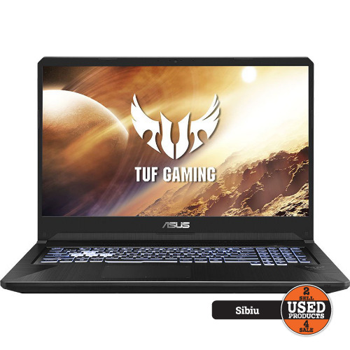 Laptop gaming ASUS TUF FX505D, AMD Ryzen 5 Mobile 3550H, 8 Gb RAM DDR4, 500 Gb SSD, nVidia GeForce GTX 1650 - 4 Gb, HDMI, 2x USB 3.2
