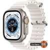 Apple Watch Ultra 2, 49mm, Titanium Case, Titanium White Ocean Band, GPS, Cellular, A2986