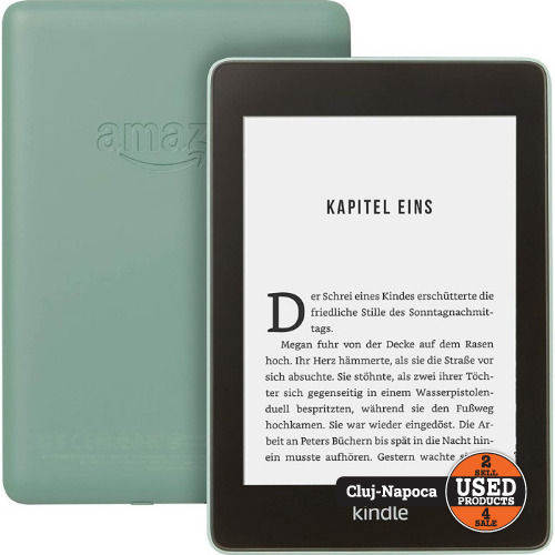 Amazon Kindle Paperwhite 4 (10th Gen) 2018, eReader, 8Gb, Mint Green