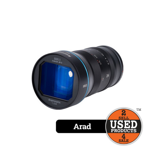 Obiectiv Sirui 24mm F/2.8 Anamorphic 1.33x pentru MFT M4/3-Mount
 Obiectiv Sirui 24mm F/2.8 Anamorphic 1.33x pentru MFT M4/3-Mount