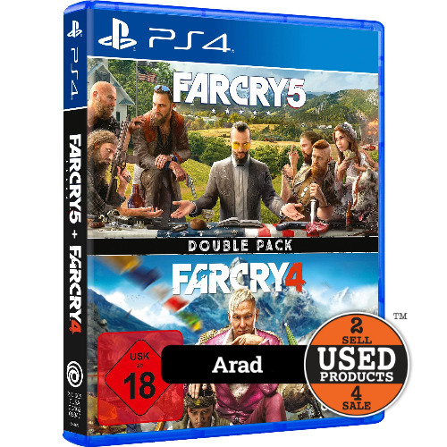 Far Cry 4 + Far Cry 5 Double Pack - Joc PS4
