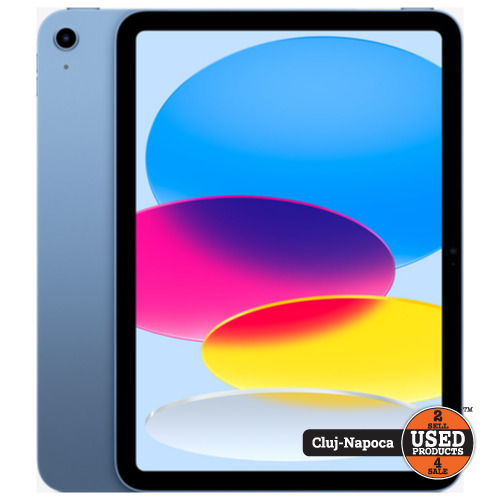 Tableta Apple iPad 10th Gen 2022, 10.9 inch, 64 Gb, Wi-Fi, A2696, Blue