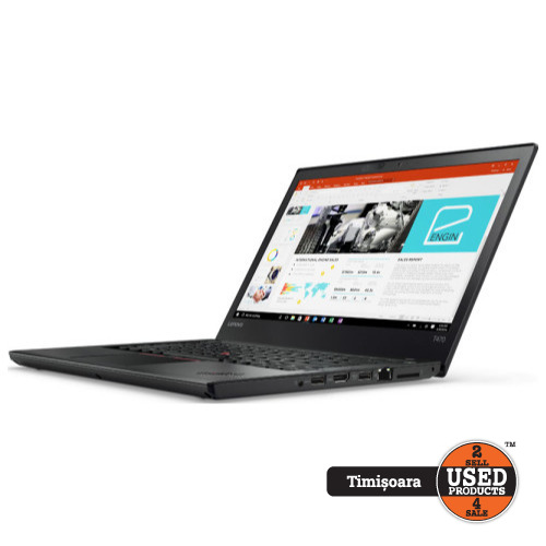 Laptop Lenovo UltraPortabil ThinkPad T470, Display 14 Inch, FullHD, IPS, Procesor Intel Core i7 7600U, 16 Gb RAM DDR4, SSD 512 Gb, Intel UHD Graphics 620
