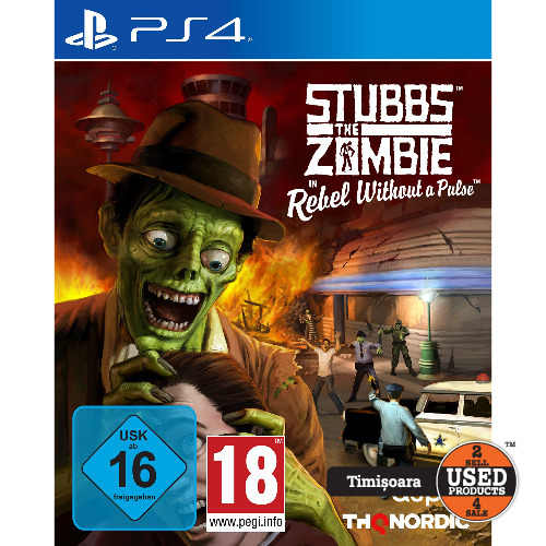 Stubbs The Zombie In Rebel Without a Pulse - Joc PS4
