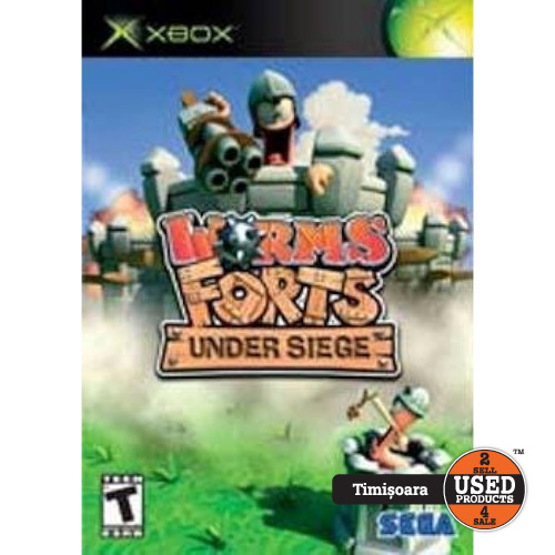 WORMS Forts Under Siege - Joc Xbox Classic
