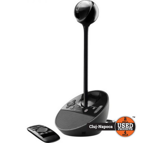 Camera Web Logitech ConferenceCam BCC950, 1080p FHD, Microfon, Focalizare automata, USB, Telecomanda, Negru Camera Web Logitech ConferenceCam BCC950, 1080p FHD, Microfon, Focalizare automata, USB, Telecomanda, Negru