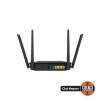 Router Wireless ASUS AX1800, Dual-Band, IPTV, OFDMA, MU-MIMO, Beamforming, AiMesh, Black