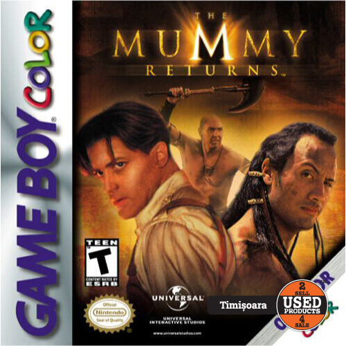 The Mummy - Joc Nintendo GameBoy Color
