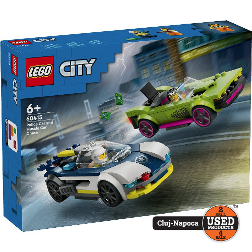 LEGO City - Police Car and Muscle Car Chase 60415
